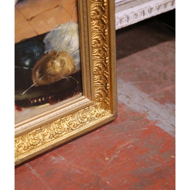 Pair of 19th Century French Pendant Cat Oil on Canvas Paintings Signed A. Pernot For Sale - Image 11 of 18