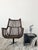 Vintage Hungarian Rattan Lounge Chair, 1986 For Sale - Image 4 of 8