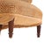 French Napoleon III Library Chair Resting on Ebonized Turned Feet, C. 1860 For Sale - Image 4 of 5