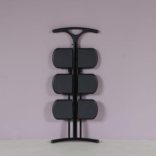 Black Tiramisu Folding Ladder by Andries Van Onck for Kartell, Italy, 1990s For Sale - Image 8 of 11