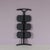 Black Tiramisu Folding Ladder by Andries Van Onck for Kartell, Italy, 1990s For Sale - Image 8 of 11