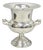 Late 20th Century Happy 25th Anniversary Mom+Dad Silver Plated Trophy Cup Urn Champagne Ice Bucket For Sale