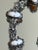 Victorian Vintage Mid-Century Cameo Filigree Link Bracelet, Circa 1940s For Sale - Image 3 of 10