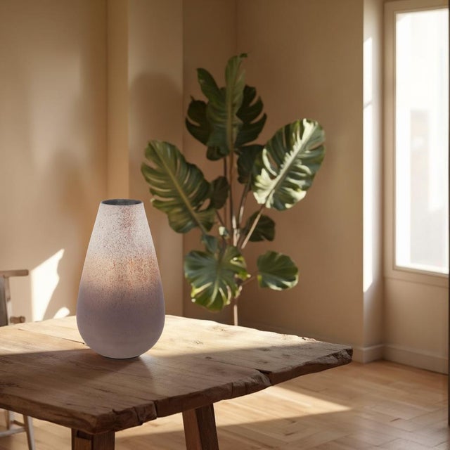 Bronze Alana Ombre Glass Vase- Short For Sale - Image 8 of 9