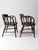 Antique Captains Chair Pair For Sale - Image 9 of 12