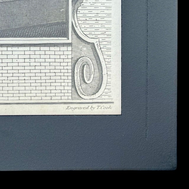 Mid 18th Century 1747 William Hogarth Framed Engraving “The Industrious 'Prentice” From Industry and Idleness Series – Antique Original Print For Sale - Image 5 of 10