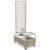 Bauhaus Pastel Grey Chrome Dressing Mirror from Vichr a Spol, 1930s For Sale - Image 4 of 9