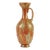 Vintage Murano Fornasa De Opal Gold Flecks White Orange Spots Italian Art Glass Pitcher Vase For Sale