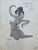 Léa Lafugie, Burmese Dancer, 1920s, Gouache on Paper For Sale - Image 3 of 11