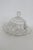 Mid 20th Century Clear Pressed Glass Covered Butter Cheese Serving Dish Petal Scalloped Rim For Sale - Image 15 of 16