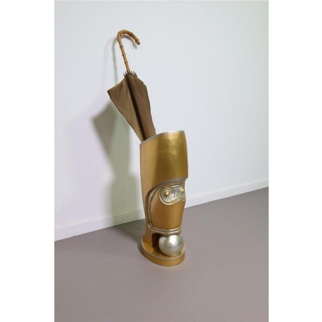 Hollywood Regency Painted Leeazanne Umbrella Stand from Lam Lee Group, Dallas, USA, 1980s For Sale - Image 4 of 7