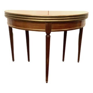 Napoleon III Style Mahogany Console Table, 1800s For Sale