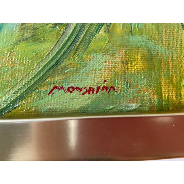 American "Hot Day!" Original Plein Air Rural Missouri Landscape Painting By Marina Movshina For Sale - Image 3 of 5