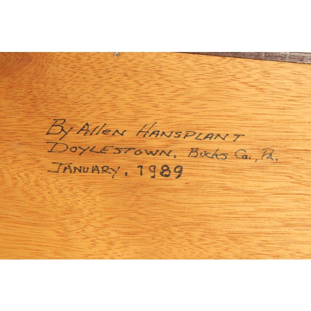 Custom Crafted Queen Anne Style Cherry Highboy Chest For Sale - Image 13 of 18