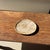 Small Oval Beige Petrified Wood Trinket Dish or Tray with Speckled Rings For Sale - Image 6 of 18