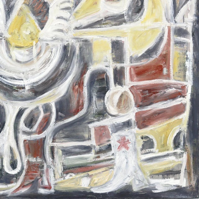 2020s Cosmic Trigger - Large Contemporary Organic Shape Painting Original Artwork by Harrison Gilman For Sale - Image 5 of 9