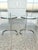 Eileen Gray Late 20th Century Eileen Gray Style Round Chrome Steel & Glass Side Tables - A Pair For Sale - Image 4 of 11