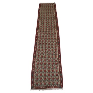 Afghan Kilim Hallway Runner Rug For Sale