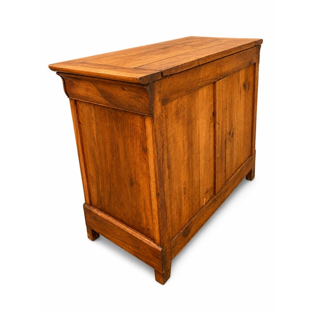 19th Century Louis Philippe Walnut Chest of Drawers, 1890s For Sale - Image 6 of 10