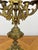French Style Five-Arm Candleholders in Brass, Set of 2 For Sale - Image 11 of 18