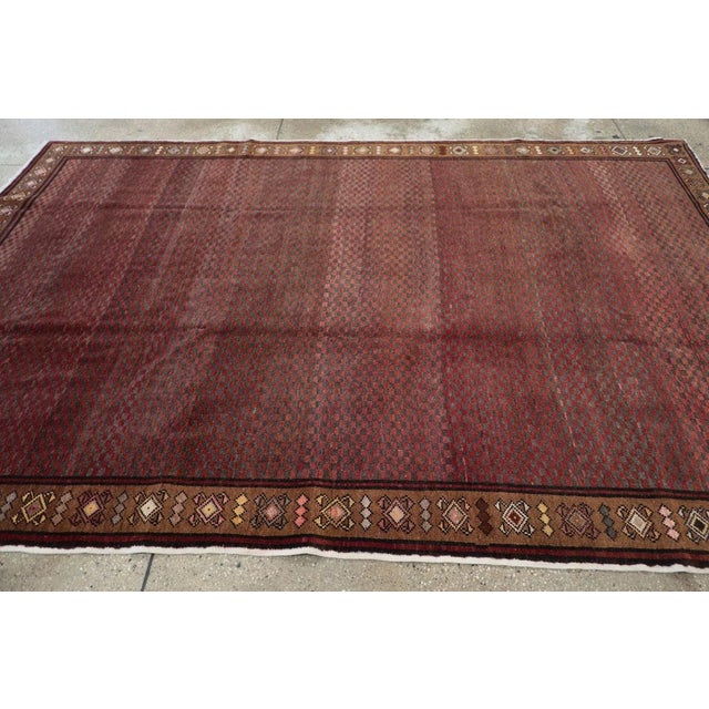 Textile Galerie Shabab Collection Mid-20th Century Turkish Anatolian Rug For Sale - Image 7 of 10