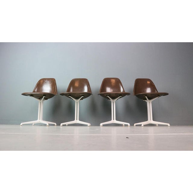 Herman Miller La Fonda Chairs by Charles & Ray Eames for Herman Miller, 1961, Set of 4 For Sale - Image 4 of 18