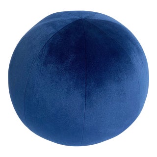 Ball Pillow, Royal Blue For Sale