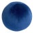 Ball Pillow, Royal Blue For Sale