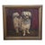 Moody Antique Oil Painting Portrait of a Norfolk Terrier Dog For Sale