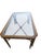 Petite Thomasville Vintage Faux Bamboo Glass Top Dining Table Hollywood Regency For Sale In Philadelphia - Image 6 of 18
