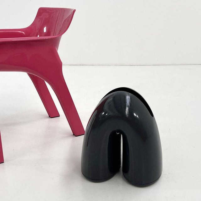 Grey Noe Umbrella Stand by Franco Bertoli and Max Pajetta for Fontana Arte, 1970s For Sale - Image 5 of 9