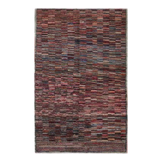 1960s Vintage Zeki Muren Polychromatic Rug With Geometric Patterns For Sale