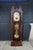 Howard Miller Vintage Howard Miller Georgian Style Flame Mahogany Moon Dial Grandfather Clock For Sale - Image 4 of 16