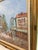 Vintage Signed Burnet Paris Street Scene Oil Painting in Ornate Gilt Frame For Sale - Image 10 of 14
