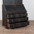 18th Century Danish Black Painted Oak Rococo Secretary Bureau For Sale - Image 6 of 7