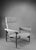 Mid-Century Modern Grey Lounge Chair, 1960s For Sale - Image 6 of 12