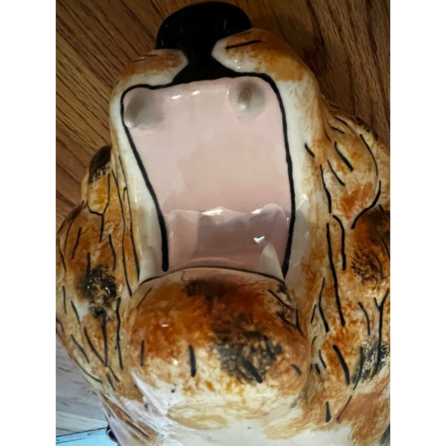 Ceramic Italian Vintage Ceramic Tiger Cachepot For Sale - Image 7 of 7