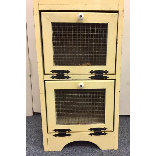 Vintage Farmhouse Vegetable Bin Storage Chairish