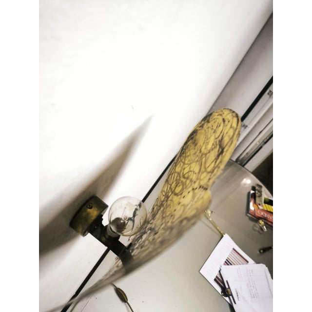 Heart-Shaped Wall Lamp in Brass, 1960s For Sale - Image 15 of 18