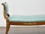 English Regency Mahogany Leather Bench with Gilt Dolphin Armrests For Sale In Atlanta - Image 6 of 12