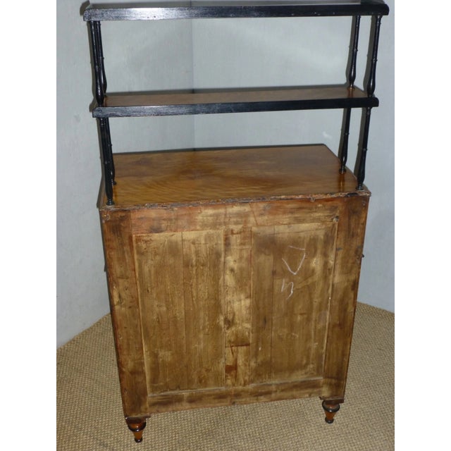 Antique Regency Satinwood Secretaire Chiffonier Cabinet Attributed to Gillow C1810 For Sale - Image 10 of 10