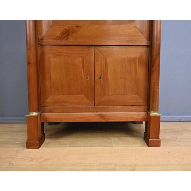 Mid-19th Century Empire Cherrywood Secretary For Sale - Image 15 of 18