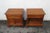 Mid 20th Century Modern Side End Tables Nightstands a Pair 6222 For Sale - Image 16 of 18