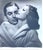 George Hurrell Mid-Century Modern George Hurrell Hollywood Print, Loretta Young & Tyrone Power, Framed, 30"h For Sale - Image 4 of 7
