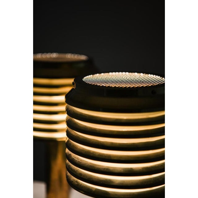 Table Lamps in Brass attributed to Hans-Agne Jakobsson, 1950s, Set of 2 For Sale - Image 9 of 12