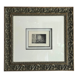 1990s Rembrandt Van Rijin, "The Golf Player", 1654 Etching