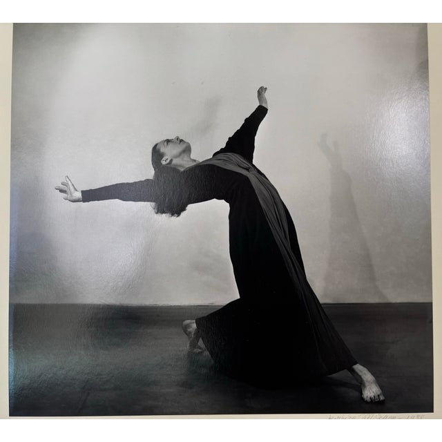 Barbara Morgan Signed Original Silver Gelatin Photograph “Louise Kloepper Statement of Dissent 1938” With Provenance Mounted on Board For Sale - Image 12 of 12