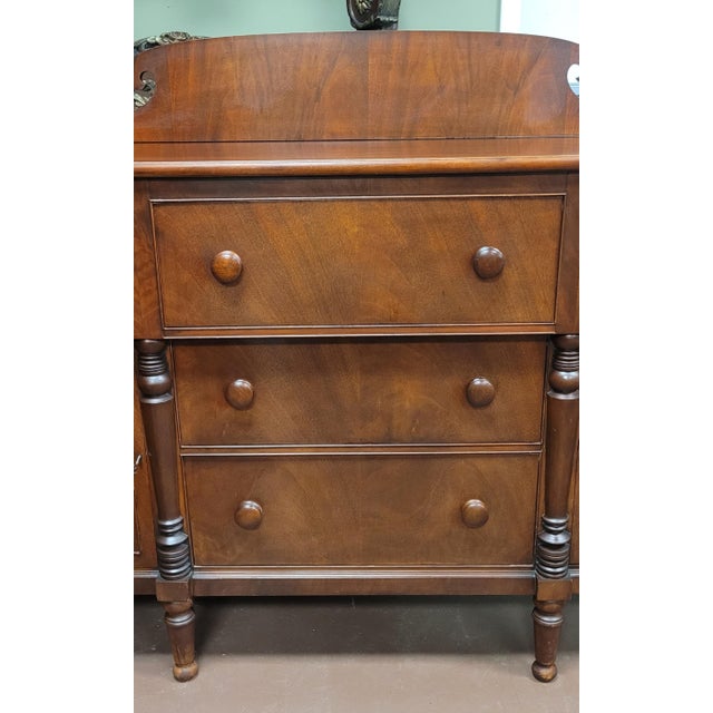 Antique 1930s Drexel Americal Federal Style Sideboard For Sale - Image 18 of 18