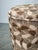 Czechoslovak Art Deco Round Upholstered Ottoman, 1930s For Sale - Image 3 of 10