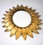 Vintage 1960s Spanish Sun Mirror in Gilded Metal For Sale - Image 10 of 11